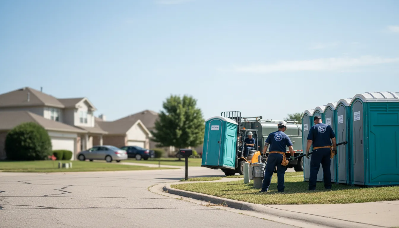 Porta Potty Rental in Wewoka, OK near me